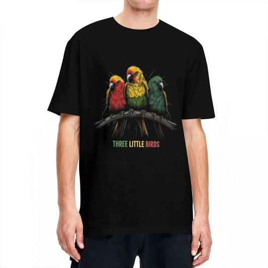 Three Little Birds Bob Marley Tee